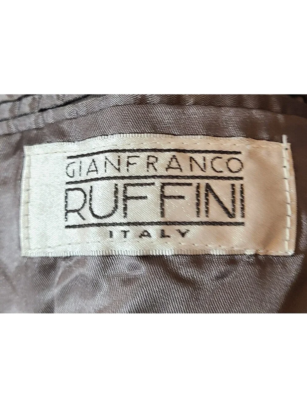 Gianfranco Ruffini Italy Cashmere Blend Blazer Mens Sz 42R Gray Wool Sport Coat
